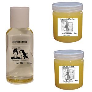 Diamond Bella Creators Hair Care Bundle #8, Made in USA for all hair types